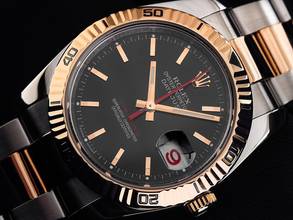 Thumbnail von Rolex Datejust Turn-O-Graph Turn-O-Graph Red Date Ref.116261 2005 Box&Beschreibung wie Neu Vintage Datejust Turn-O-Graph Red Date