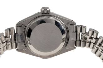 Thumbnail von Rolex Oyster Perpetual Lady Date 26 Black Dial Oyster Edelstahl Automatik Damenuhr Ref. 6916