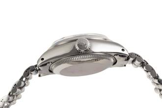 Thumbnail von Rolex Oyster Perpetual Lady Date 26 Black Dial Oyster Edelstahl Automatik Damenuhr Ref. 6916