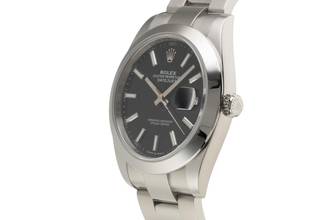 Thumbnail von Rolex Datejust 41 Black Dial Oyster Stahl Automatik Herrenuhr 126300 B&P 2019