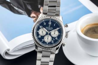 Thumbnail von Breitling Navitimer 8 Chronograph Stahl Automatik Herrenuhr AB011713 B&P