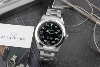 Thumbnail von Rolex Air King Automatik Stahl Herrenuhr Oyster Perpetual Ref. 116900