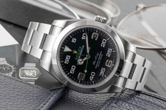 Thumbnail von Rolex Air King Automatik Stahl Herrenuhr Oyster Perpetual Ref. 116900