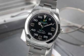 Thumbnail von Rolex Air King Automatik Stahl Herrenuhr Oyster Perpetual Ref. 116900