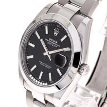 Thumbnail von Rolex Datejust 41 Black Oyster – 126300 – like NEW – 12/2023 Full Set Lc100