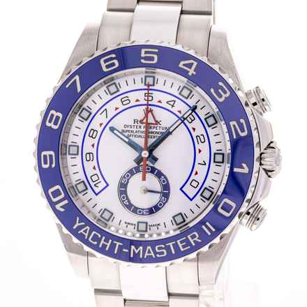  Rolex Yacht-Master II 44 Blue – 116680 – like NEW – 07/2013 Full Set 