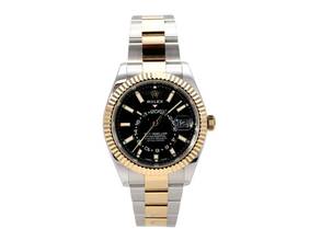 Thumbnail von Rolex Sky-Dweller Edelstahl / Gelbgold Ref. 326933 schwarzes Zifferblatt