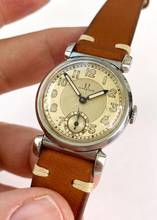 Thumbnail von Omega Serviced Small Scarab Stahl Art Deco Kal. 26.5 SOB zweifarbiges Ziffernblatt