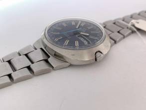 Thumbnail von Omega Dynamic Geneve Day Date Blue Racing Dial Seamaster Vintage Automatic Automatik