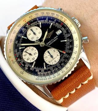 Breitling Old Navitimer SERVICED (520e) Old Navitimer 41.5mm Chronograph Automatic Ref A13322 A13322