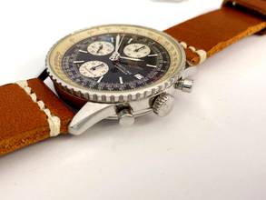 Thumbnail von Breitling Old Navitimer SERVICED (520e) Old Navitimer 41.5mm Chronograph Automatic Ref A13322 A13322