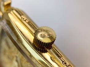 Thumbnail von Omega Seamaster Cosmic Serviced Cosmic Triple Date Vintage Moonphase Mondphase Solid Gold Vollgold ref 3944 3944