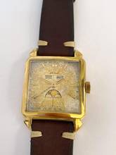 Thumbnail von Omega Seamaster Cosmic Serviced Cosmic Triple Date Vintage Moonphase Mondphase Solid Gold Vollgold ref 3944 3944