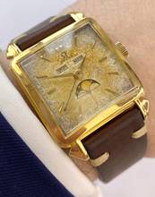 Thumbnail von Omega Seamaster Cosmic Serviced Cosmic Triple Date Vintage Moonphase Mondphase Solid Gold Vollgold ref 3944 3944