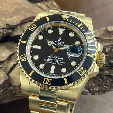  Rolex Submariner Date Submariner Date Gelbgold - UNGETRAGEN - FULLSET 2019 - Ref. 116618LN UNWORN FULLSET 