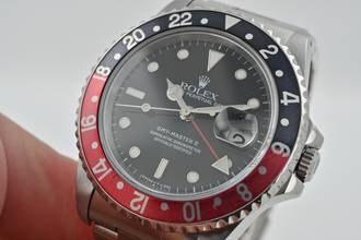 Thumbnail von Rolex GMT-Master II Coke 16710 - Rolex Service 2022 U-Series