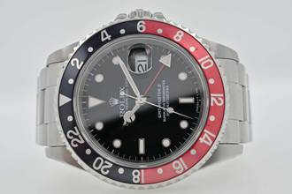 Thumbnail von Rolex GMT-Master II Coke 16710 - Rolex Service 2022 U-Series
