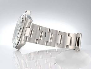 Thumbnail von Rolex Explorer II 40mm 16570 1998 Lc100 Edelstahl Automatik Zweite Zeitzone Stainless Steel Oyster-band White Dial Chronometer