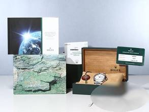 Thumbnail von Rolex Explorer II 40mm 16570 1998 Lc100 Edelstahl Automatik Zweite Zeitzone Stainless Steel Oyster-band White Dial Chronometer