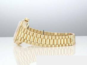 Thumbnail von Rolex Lady-Datejust Gelbgold 750 Diamanten Brillanten Automatik Gold Damen 18kt Yellow Gold President-band Chronometer Oyster