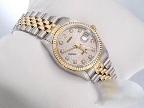 Thumbnail von Rolex Datejust 31 31mm 68273 1997 Stahl Gelbgold 750 Diamanten Automatik