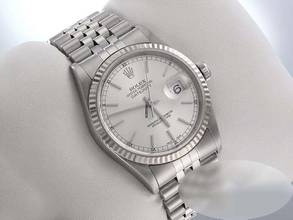 Thumbnail von Rolex Datejust 36 36mm 16234 2001 Stahl Weissgold 750 Automatik Stainless Steel 18kt White Gold Date Just Jubilé-band Chronometer Oyster
