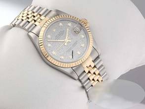Thumbnail von Rolex Datejust 31 31mm 68273 1996 Stahl Gelbgold 750 Diamanten Automatik Stainless Steel 18kt Yellow Jubilé-band Chronometer Oyster