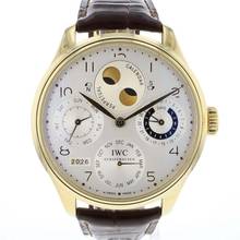 Thumbnail von IWC Portugieser Ewiger Kalender Perpetual Calendar Silver Dial Yellow Gold