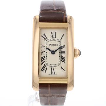 Cartier Tank Américaine Small Roze Gold