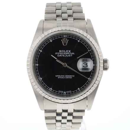  Rolex Datejust 36 Jubilee Black Dial 