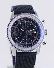 Thumbnail von Breitling Navitimer World 46 mm Chronograph Klassiker black dial B+P