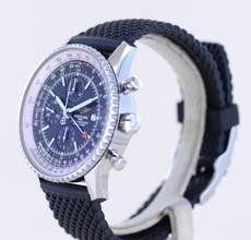 Thumbnail von Breitling Navitimer World 46 mm Chronograph Klassiker black dial B+P