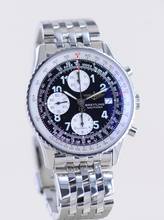 Thumbnail von Breitling Old Navitimer 41,5 mm Chronograph Stahlband Klassiker black arabic dial B+P