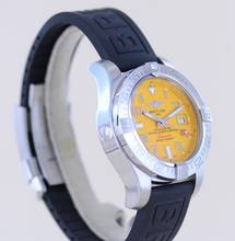 Thumbnail von Breitling Avenger II Seawolf Stahl Yellow Dial Kautschukband Automatic B+P 45.5mm