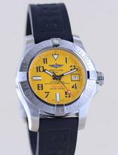 Thumbnail von Breitling Avenger II Seawolf Stahl Yellow Dial Kautschukband Automatic B+P 45.5mm