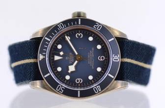 Thumbnail von Tudor Black Bay Bronze grey Dial Top Cool B+P Textilband