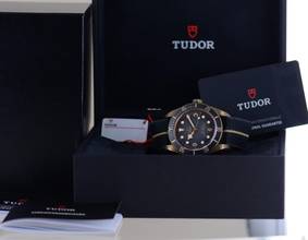 Thumbnail von Tudor Black Bay Bronze grey Dial Top Cool B+P Textilband