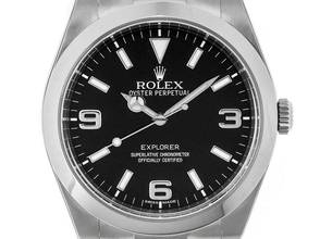 Thumbnail von Rolex Explorer I Ref.214270 2010 Full Set wie Neu Vintage Explorer I