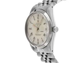 Thumbnail von Rolex Oyster Perpetual Date Ref.15000 1982 Box&Beschreibung original Unpoliert Oyster Perpetual Date open 6/9