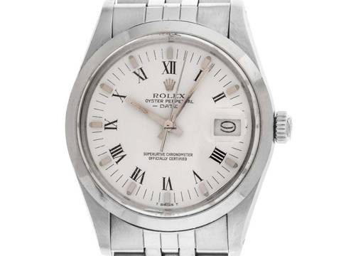 Rolex Oyster Perpetual Date Ref.15000 1982 Box&Beschreibung original Unpoliert Oyster Perpetual Date open 6/9