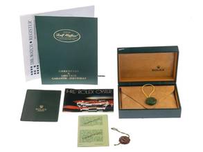 Thumbnail von Rolex Oyster Perpetual Date Ref.15000 1982 Box&Beschreibung original Unpoliert Oyster Perpetual Date open 6/9