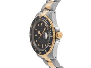 Thumbnail von Rolex Submariner Date Ref.16613 1991 Box&Beschreibung Sehr gut Vintage Vintage Submariner Date