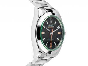 Thumbnail von Rolex Milgauss Oyster Perpetual Milgauss Ref.116400GV 2008 LC 100 Full Set sehr gut Vintage Oyster Perpetual Milgauss