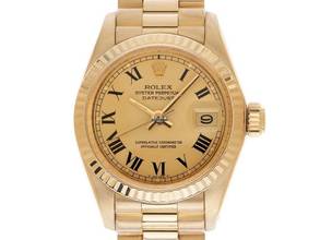 Thumbnail von Rolex Lady-Datejust Ref.6917 1980 Box&Beschreibung sehr gut Vintage Datejust Lady open 6/9