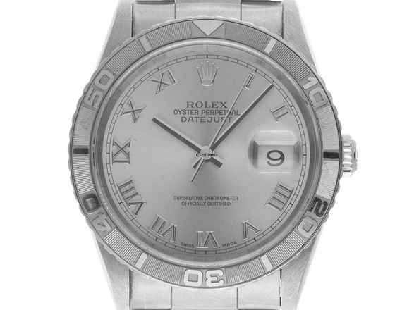  Rolex Datejust Turn-O-Graph Turn-O-Graph Ref.16264 2003 Box&Beschreibung sehr gut Vintage Datejust Turn-O-Graph Stahl 18kt Weißgold 