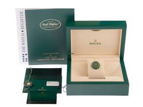 Thumbnail von Rolex Datejust 36 Ref.126200 2023 Full Set wie Neu Datejust Stahl Green Dial