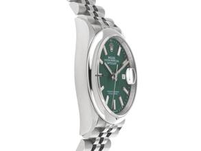 Thumbnail von Rolex Datejust 36 Ref.126200 2023 Full Set wie Neu Datejust Stahl Green Dial