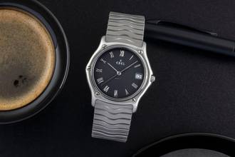 Thumbnail von Ebel Sport Classic Sport Stahl Quarz Herrenuhr Ref. E9187141 Papiere 1999 Klassiker