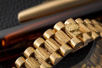 Thumbnail von Rolex Day-Date 36 18k Red Vignette Diamond Dial Borke Gold Automatik Ref. 18248