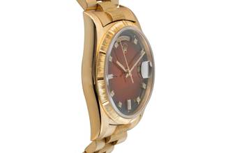Thumbnail von Rolex Day-Date 36 18k Red Vignette Diamond Dial Borke Gold Automatik Ref. 18248